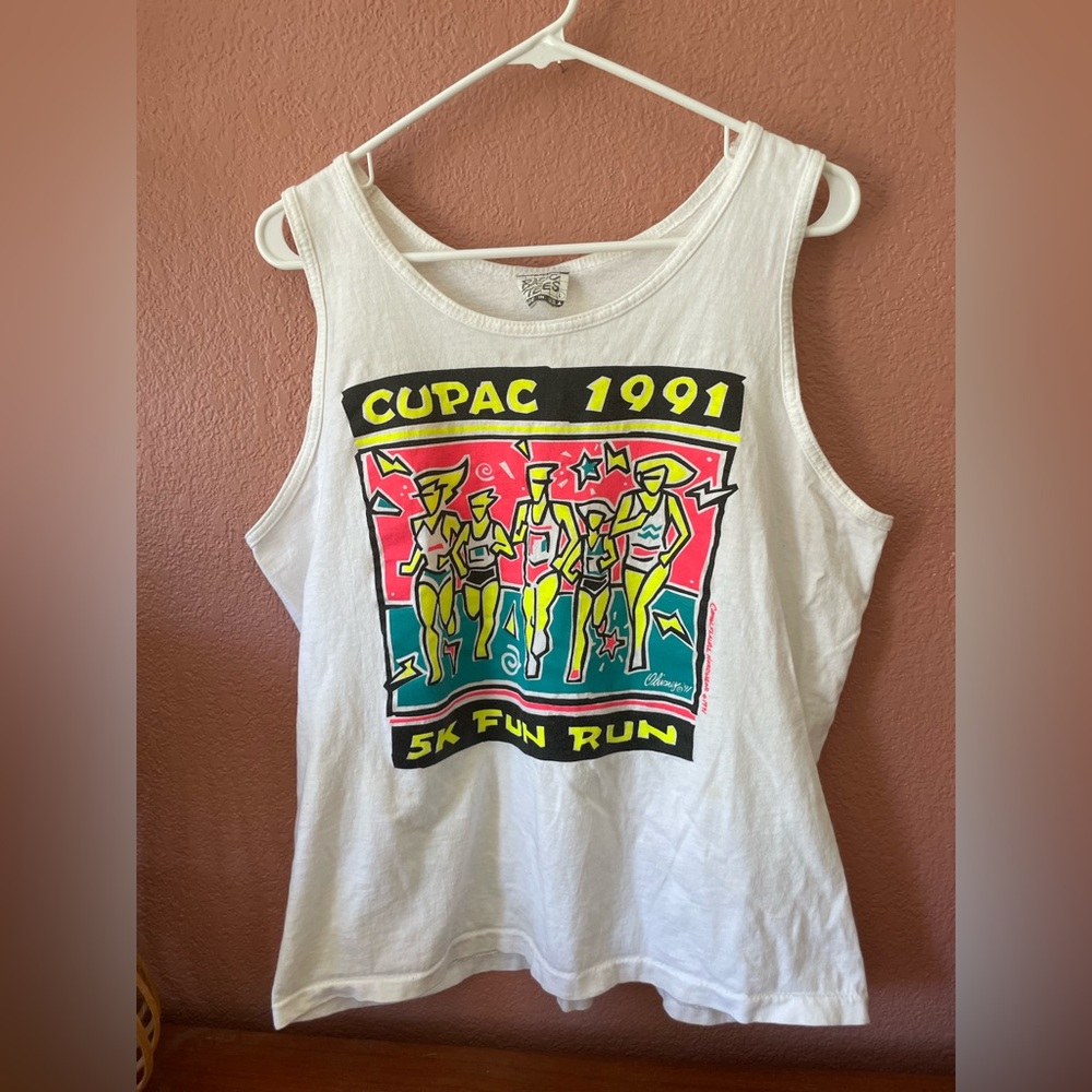 Vintage 90s Marathon Tank Top